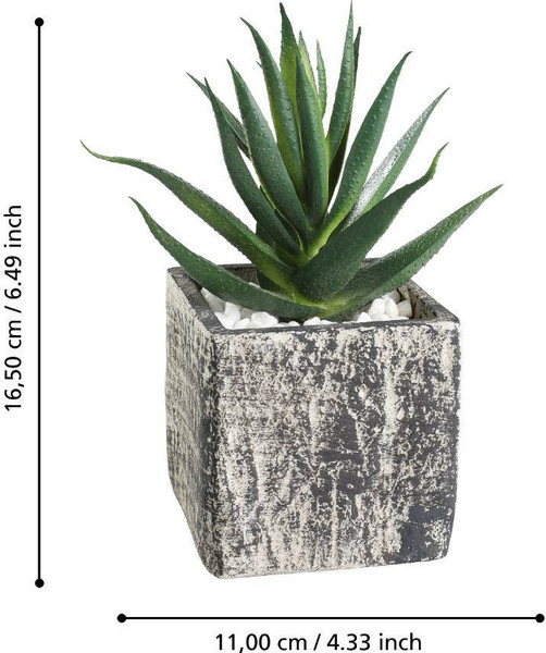 Изображение товара Искусственное растение Eglo Chitose 428008 (пластик, серый)