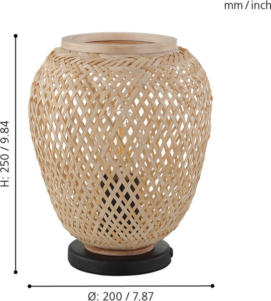 Изображение товара Прикроватная лампа Eglo Dembleby 43263