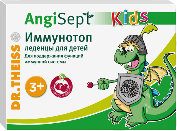 Изображение товара Пищевая добавка Dr. Theiss Леденцы. Иммунотоп. Для детей №6