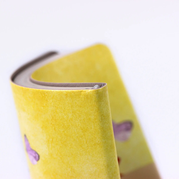 Изображение товара Записная книжка Listoff Aquarelle. Цветы на желтом / КЗАК6803003