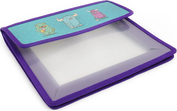 Изображение товара Папка для тетрадей Listoff Монстрики / ППЛ50236