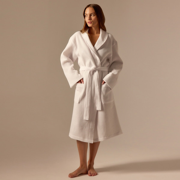 Изображение товара Халат Sima-Land Home Basic Блан де Блан L / 10091553