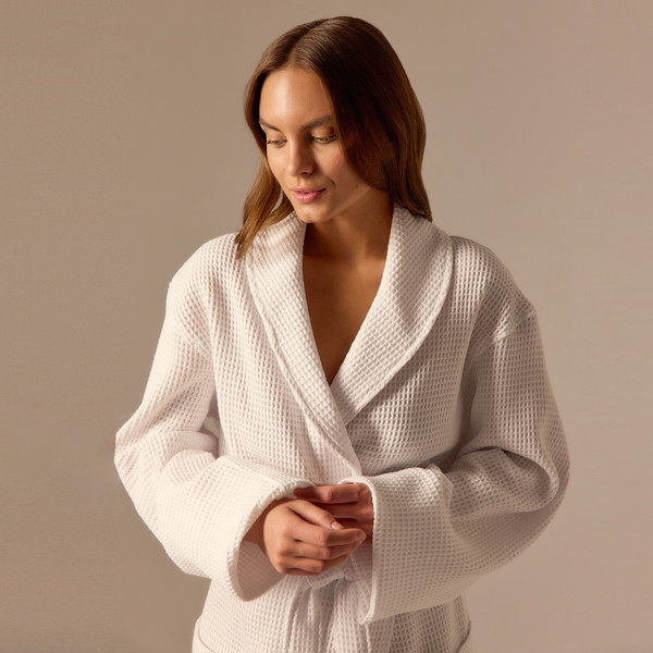 Изображение товара Халат Sima-Land Home Basic Блан де Блан L / 10091553