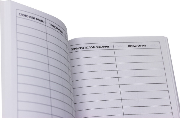 Изображение товара Тетрадь предметная Listoff Для записей иностранных слов Поговорим! / БИСЛ56462