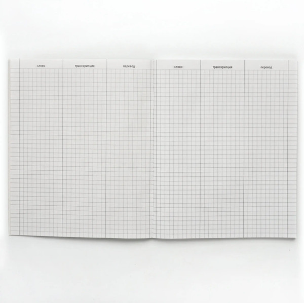 Изображение товара Тетрадь предметная Listoff Для записи иностранных слов  Привет! / ТИС54883