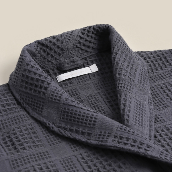 Изображение товара Халат Sima-Land Home Chess Гри Сандре M / 10091581