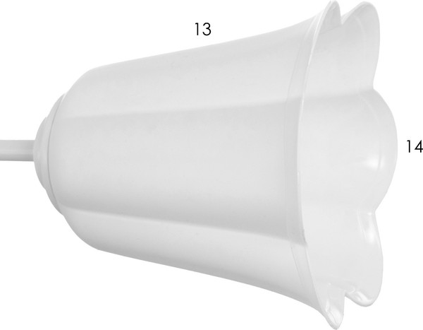 Изображение товара Потолочный светильник BayerLux Онлайн Цветок 9095859 (белый)