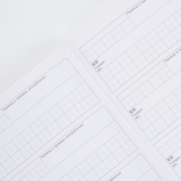 Изображение товара Тетрадь предметная Listoff Для записи иероглифов Клетка / ТК548660