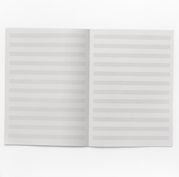 Изображение товара Тетрадь нотная Listoff Клавиши / ТН16220