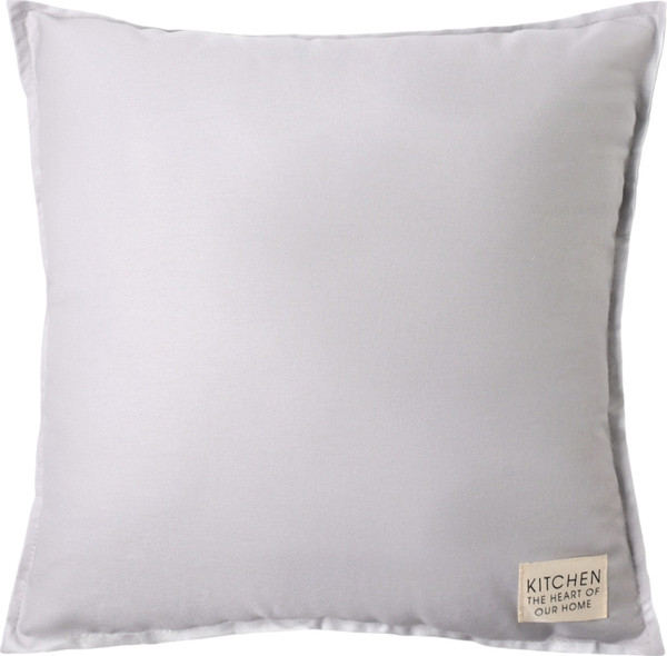 Изображение товара Подушка декоративная Этель 10568542 (светло-серый)