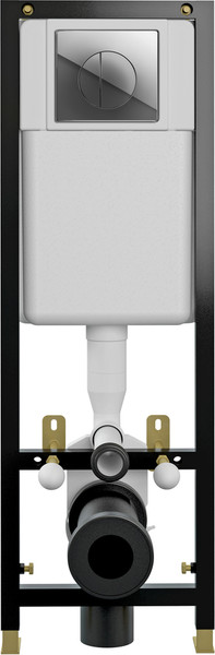 Изображение товара Унитаз подвесной с инсталляцией Cersanit Carina New Clean On с инсталляцией Leon S-IN-BLACK-Cg-w