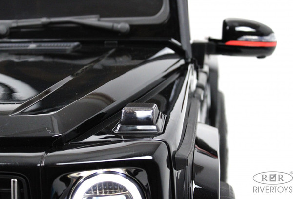 Изображение товара Детский автомобиль RiverToys Mercedes-Benz G63 / K999KK (черный глянец)