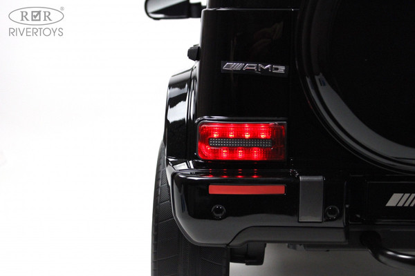 Изображение товара Детский автомобиль RiverToys Mercedes-Benz G63 / K999KK (черный глянец)