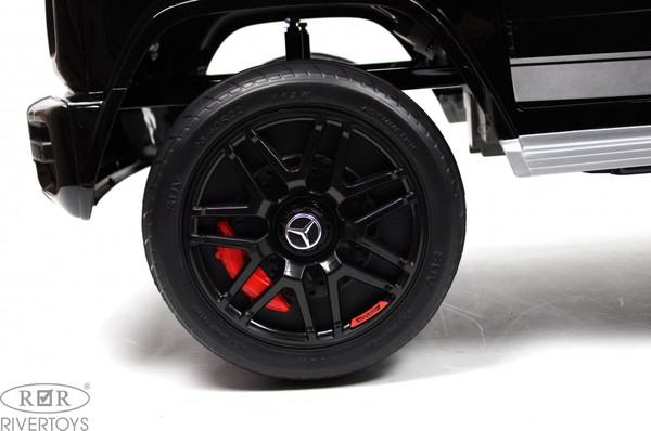 Изображение товара Детский автомобиль RiverToys Mercedes-Benz G63 / K999KK (черный глянец)