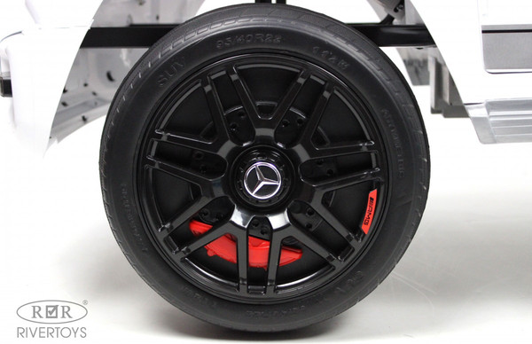 Изображение товара Детский автомобиль RiverToys Mercedes-Benz G63 4WD / K999KK (белый)