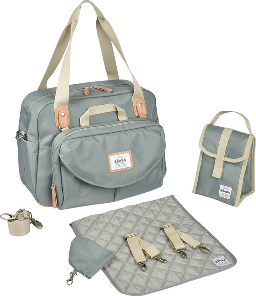 Изображение товара Сумка для коляски Beaba Sac Geneve Green Blue 940271