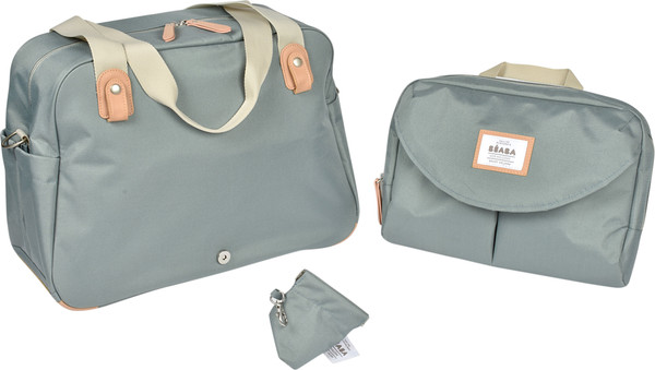 Изображение товара Сумка для коляски Beaba Sac Geneve Green Blue 940271