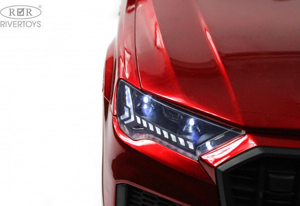 Изображение товара Детский автомобиль RiverToys Audi Q7 / HL678 (красный глянец)