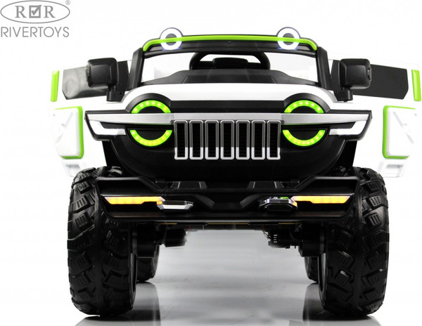 Изображение товара Детский автомобиль RiverToys М222БХ (белый)