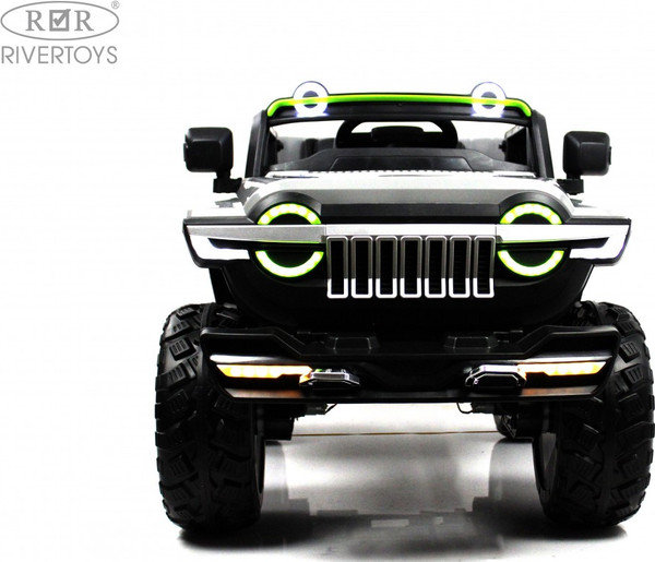 Изображение товара Детский автомобиль RiverToys М222БХ (серый)