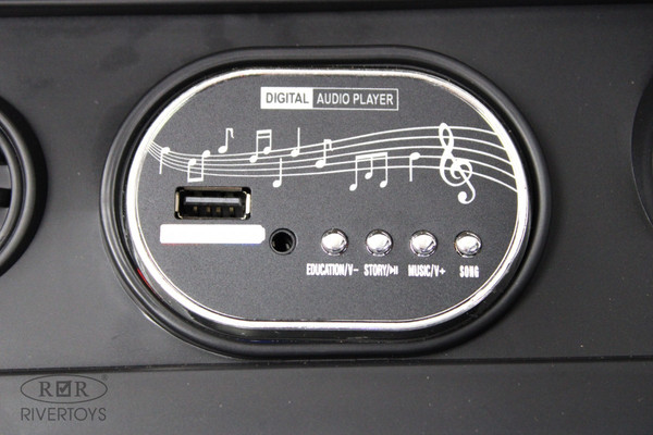 Изображение товара Детский автомобиль RiverToys X004XX (синий глянец)