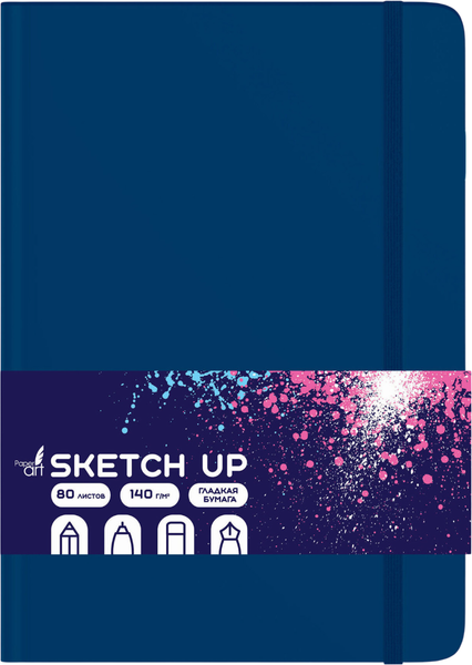 Изображение товара Скетчбук Listoff Sketch Up. Ночной / СК5805244