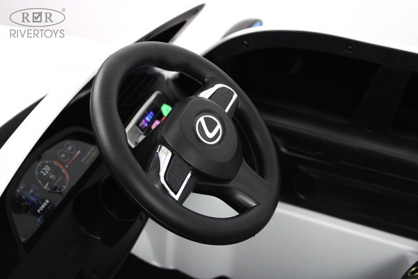 Изображение товара Детский автомобиль RiverToys Lexus 570 / E555EE (белый)