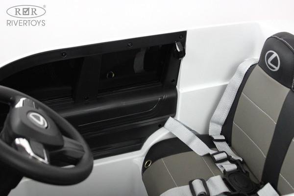 Изображение товара Детский автомобиль RiverToys Lexus 570 / E555EE (белый)