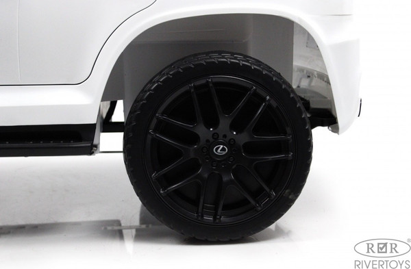 Изображение товара Детский автомобиль RiverToys Lexus 570 / E555EE (белый)