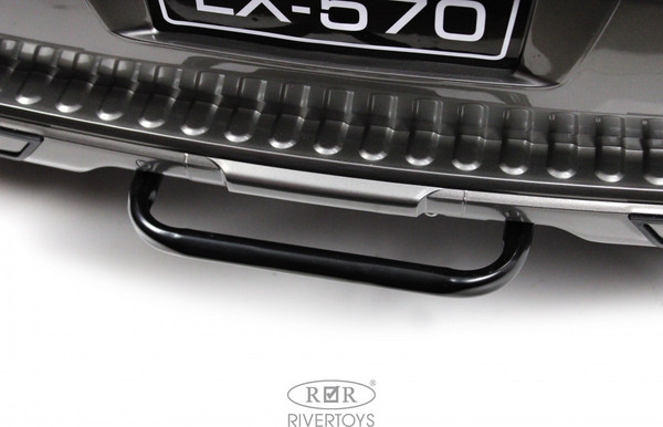 Изображение товара Детский автомобиль RiverToys Lexus 570 / E555EE (серый глянец)