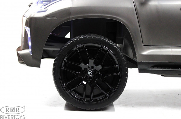 Изображение товара Детский автомобиль RiverToys Lexus 570 / E555EE (серый глянец)