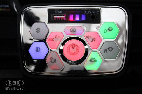 Изображение товара Детский автомобиль RiverToys Lexus 570 / E555EE (серый глянец)