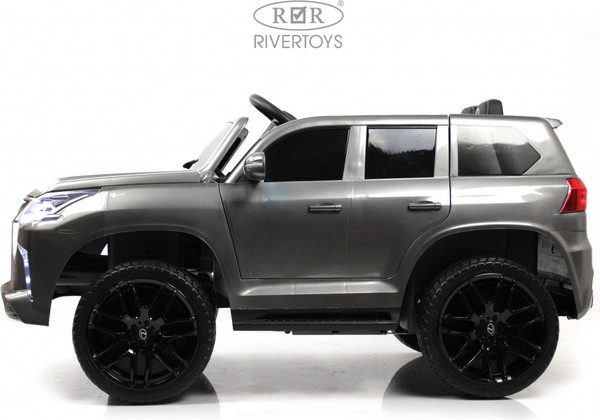 Изображение товара Детский автомобиль RiverToys Lexus 570 / E555EE (серый глянец)