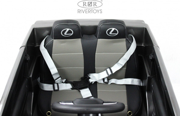 Изображение товара Детский автомобиль RiverToys Lexus 570 / E555EE (серый глянец)