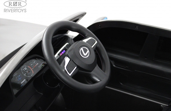 Изображение товара Детский автомобиль RiverToys Lexus 570 / E555EE (серый глянец)