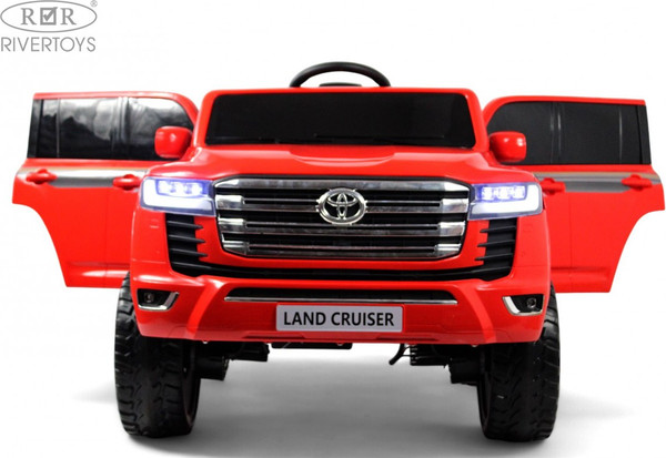 Изображение товара Детский автомобиль RiverToys Toyota Land Cruiser 300 / L999LL (красный)