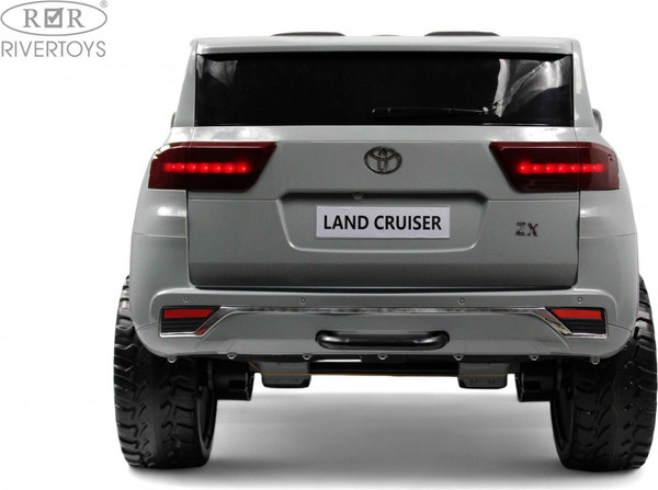 Изображение товара Детский автомобиль RiverToys Toyota Land Cruiser 300 / L999LL (серый)