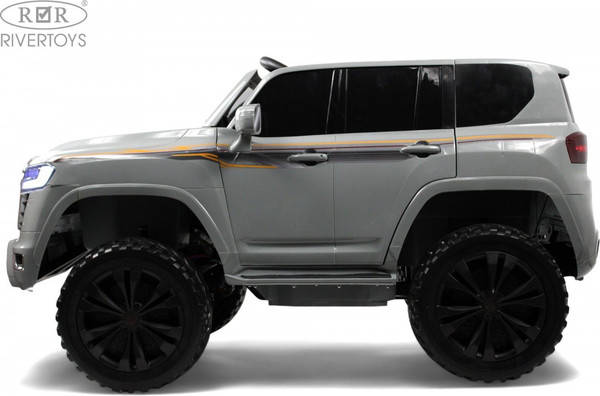 Изображение товара Детский автомобиль RiverToys Toyota Land Cruiser 300 / L999LL (серый)