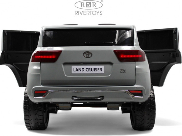 Изображение товара Детский автомобиль RiverToys Toyota Land Cruiser 300 / L999LL (серый)