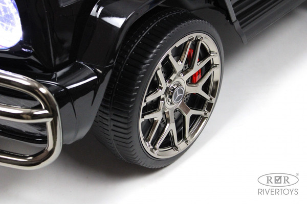 Изображение товара Детский автомобиль RiverToys Mercedes-AMG G63 / S307 (черный глянец)