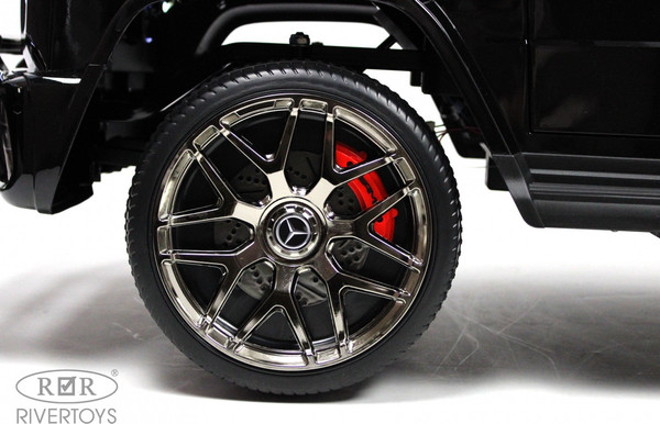 Изображение товара Детский автомобиль RiverToys Mercedes-AMG G63 / S307 (черный глянец)