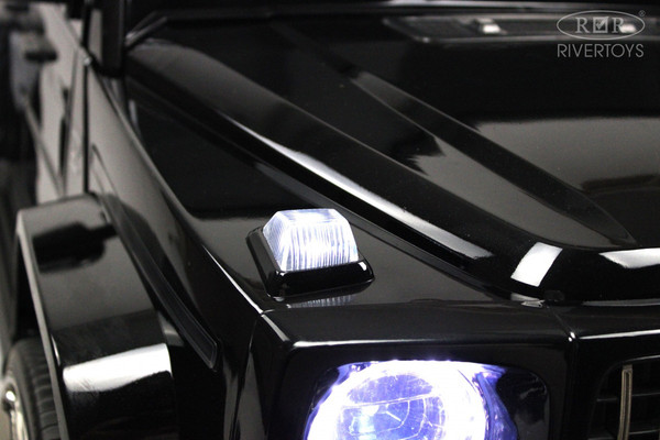 Изображение товара Детский автомобиль RiverToys Mercedes-AMG G63 / S307 (черный глянец)