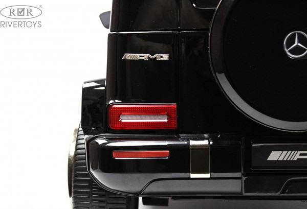 Изображение товара Детский автомобиль RiverToys Mercedes-AMG G63 / S307 (черный глянец)