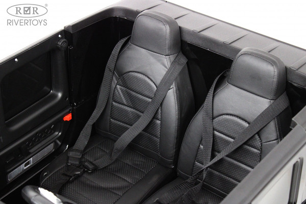 Изображение товара Детский автомобиль RiverToys Mercedes-AMG G63 / S307 (черный глянец)