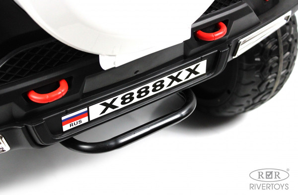 Изображение товара Детский автомобиль RiverToys X888XX (белый)