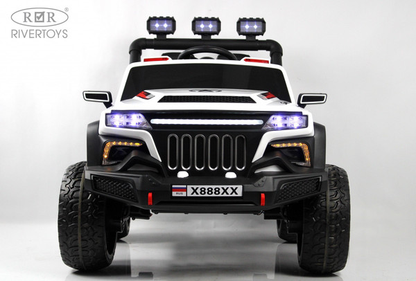Изображение товара Детский автомобиль RiverToys X888XX (белый)