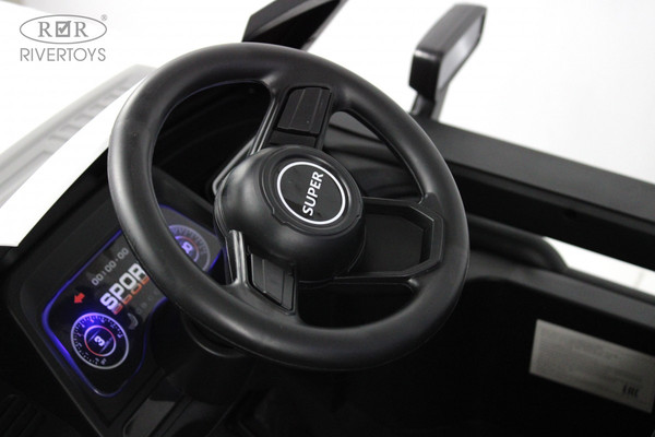 Изображение товара Детский автомобиль RiverToys X888XX (белый)