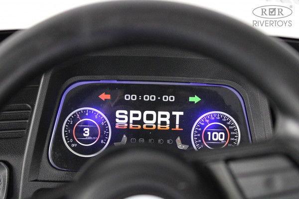 Изображение товара Детский автомобиль RiverToys X888XX (белый)