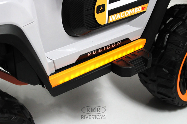 Изображение товара Детский автомобиль RiverToys E007EE (серый/оранжевый)