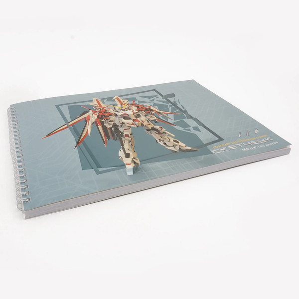 Изображение товара Альбом для рисования Listoff Sketchbook. Трансформер / ТС2ЛК405022